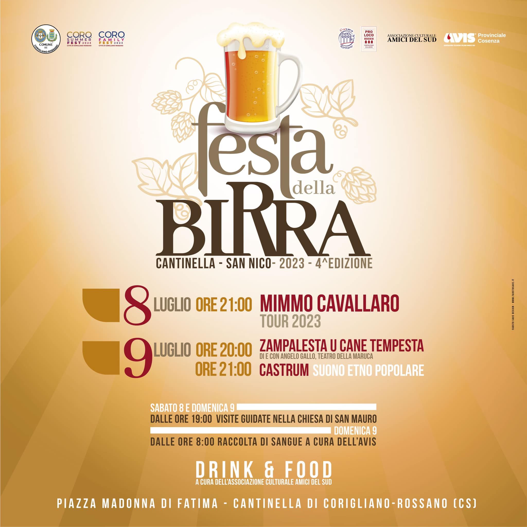 Festa della Birra 2023 - Cantinella, San Nico